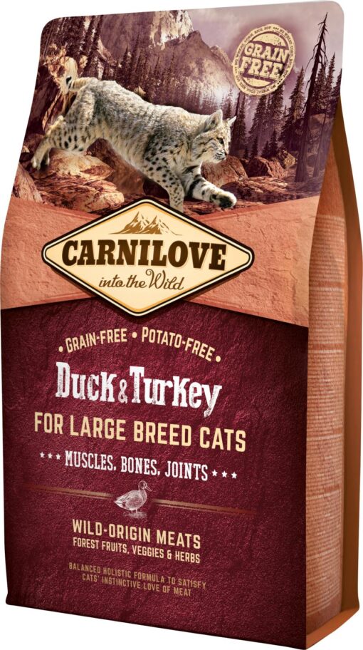 Carnilove And & Kalkun for large breed cats 2 kg