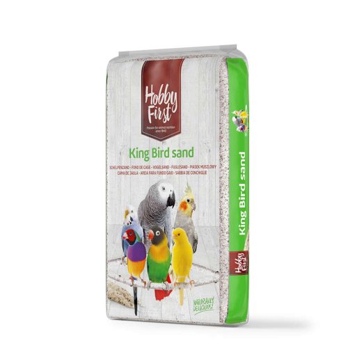 Hvid fuglesand m. anis, 20 kg