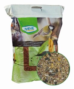 Foderautomat t/fugleblanding og mejsebolde 3 kg