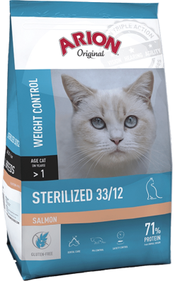Arion Kat Steriliseret Laks 2 kg