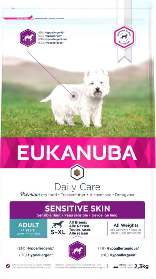 Eukanuba DailyCare Sensitive Skin 2,3 kg