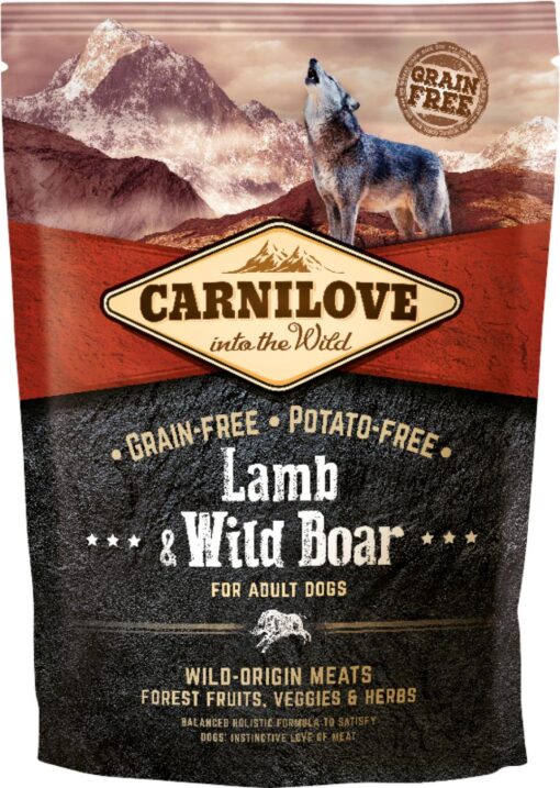 Carnilove Lam & Vildsvin For Adult 1,5 kg