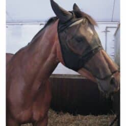 HG Maske m/mulebeskytter sort L