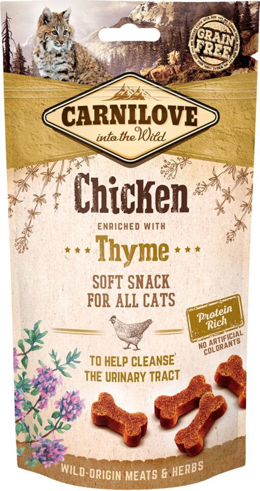 Carnilove Chicken Snack 50g til katte