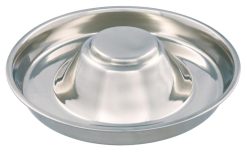Bowl, flat, enamel/stainless steel 0,2L grøn