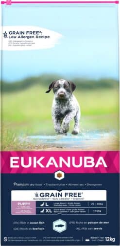 Eukanuba jagt hund vest gul Str. 73-79