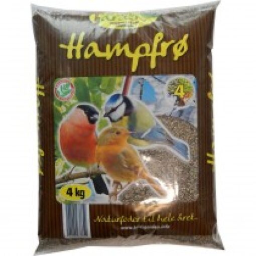 Hampfrø til vildtfugle 4 kg