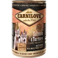 Carnilove Laks & Kalkun for puppies 400g