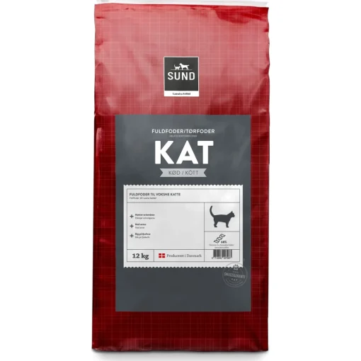 Sund Kat Kød 12 kg
