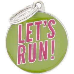 MyFa tegn charms, let's run