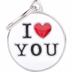 MyFa tegn charm, I love you, M