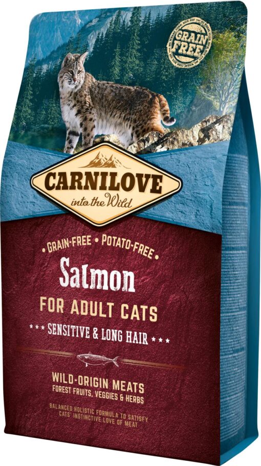 Carnilove Laks Adult 2 kg - Sensitive and long hair
