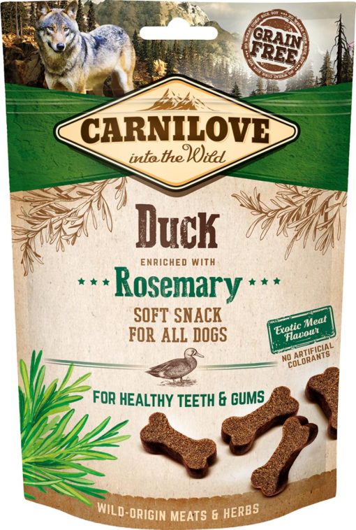 Carnilove Soft Snack 200g And & Rosmarin