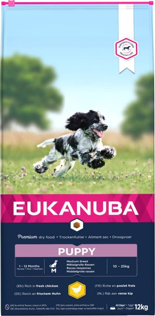 Eukanuba Puppy Medium Breed 12 kg