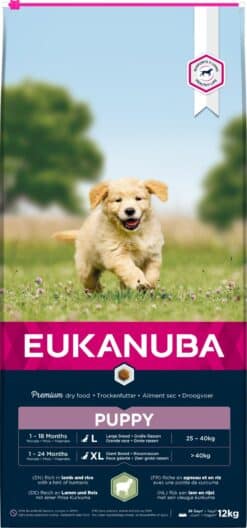 Eukanuba Puppy Large Lamb & Rice 12 kg