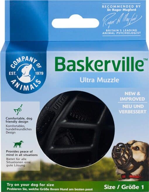 Baskerville Mundkurv 22cm