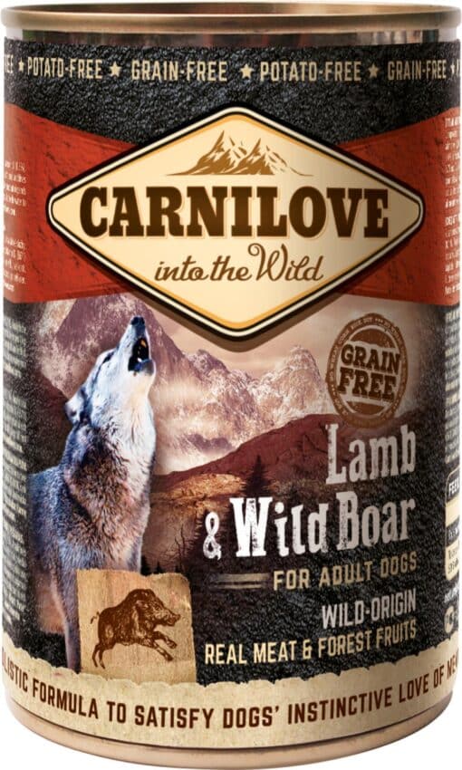 Carnilove Lam & Vildsvin for adult 400g