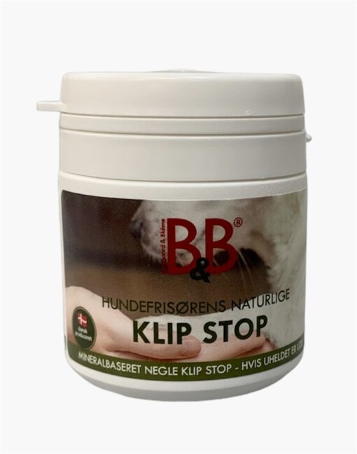 B&B Mineralbaseret negle klip stop