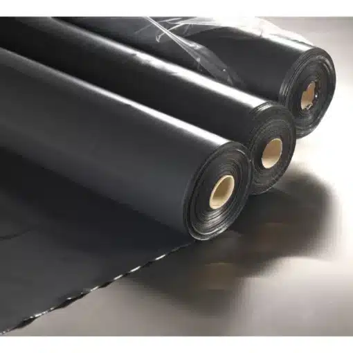 Folie (plastik) sort 8x50m (100 my)