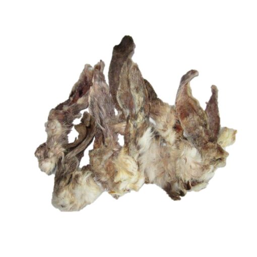 Kaninøre m/pels 100g