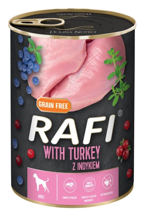 Rafi vådfoder Adult Kalkun 400g