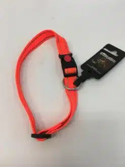 HuntingTime halsbånd nylon orange 10mm/20-35cm