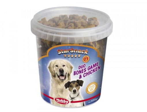 STARSNACK godbidder 500g Duo Bones Game & Chicken