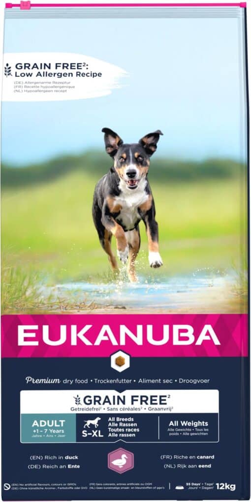 EUKANUBA Adult Grainfree and 12 kg