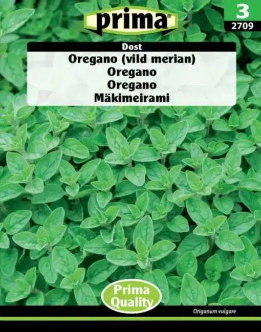 Oregano "vild merian", Dost