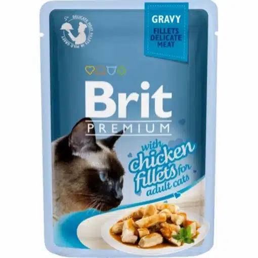 Premium Delicate Fillets Gravy 85g Kylling