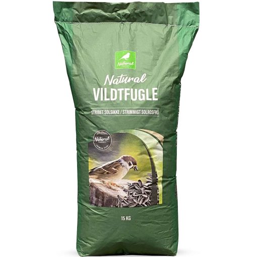 Stribet Solsikke 15 kg dobbeltrenset