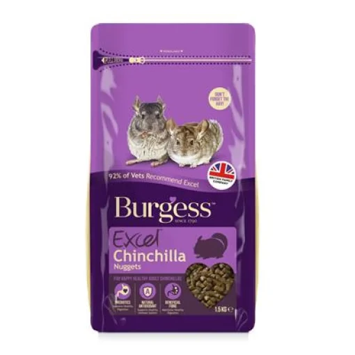Burgess Chinchilla nuggets 1,5 kg