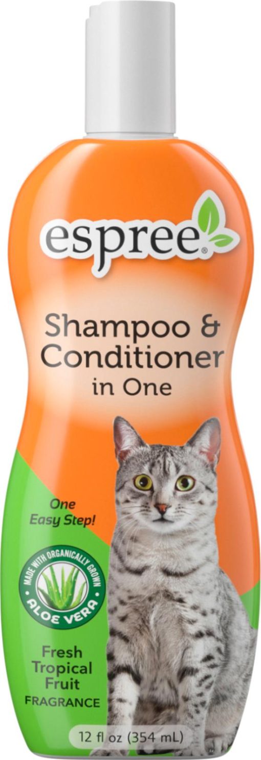 Espree Shampoo & Conditioner in one til katte 355ml