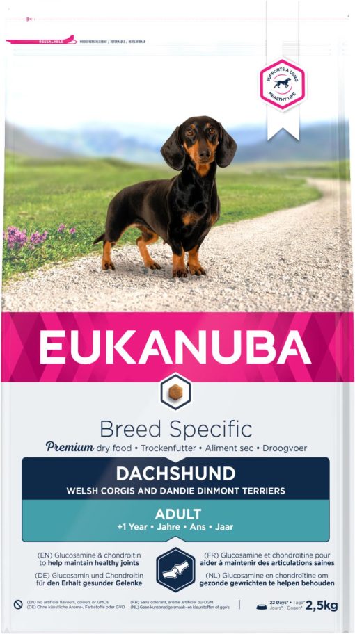 EUKANUBA Dachshund (gravhund) 2,5 kg