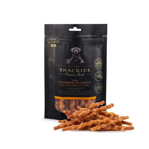 Snackies Kyllingebryst med gulerod 80g