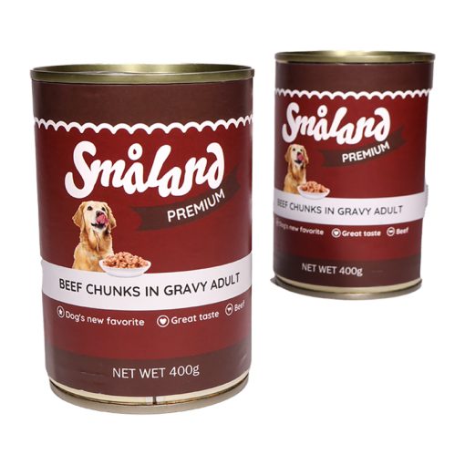 Småland premium vådfoder m/okse 400g